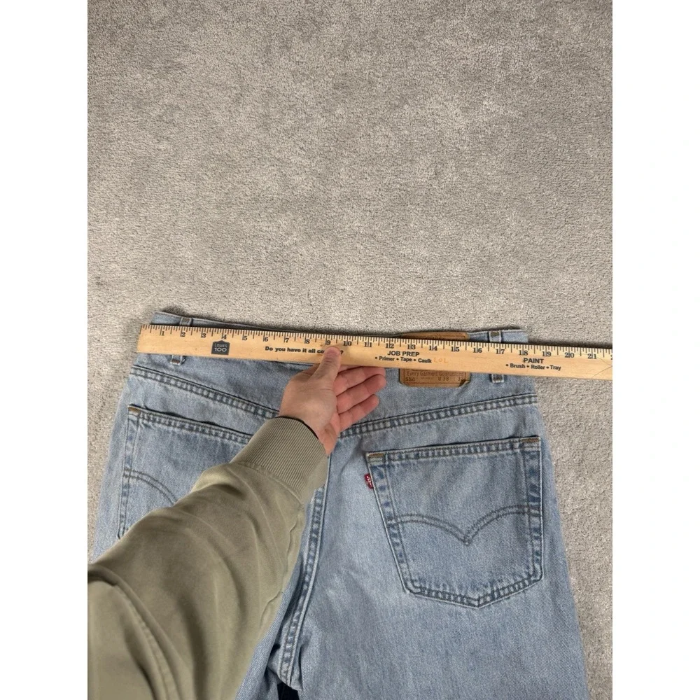 Vintage Levi's 550 Jeans‎ Made in USA 38x32 Relaxed Fit Dad Men's Red Tab Y2K 00
